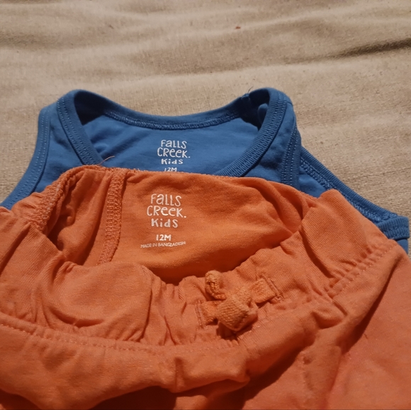 Falls Creek Kids 2-Piece Tank & Shorts Set - Size 12M - Picture 2 of 3